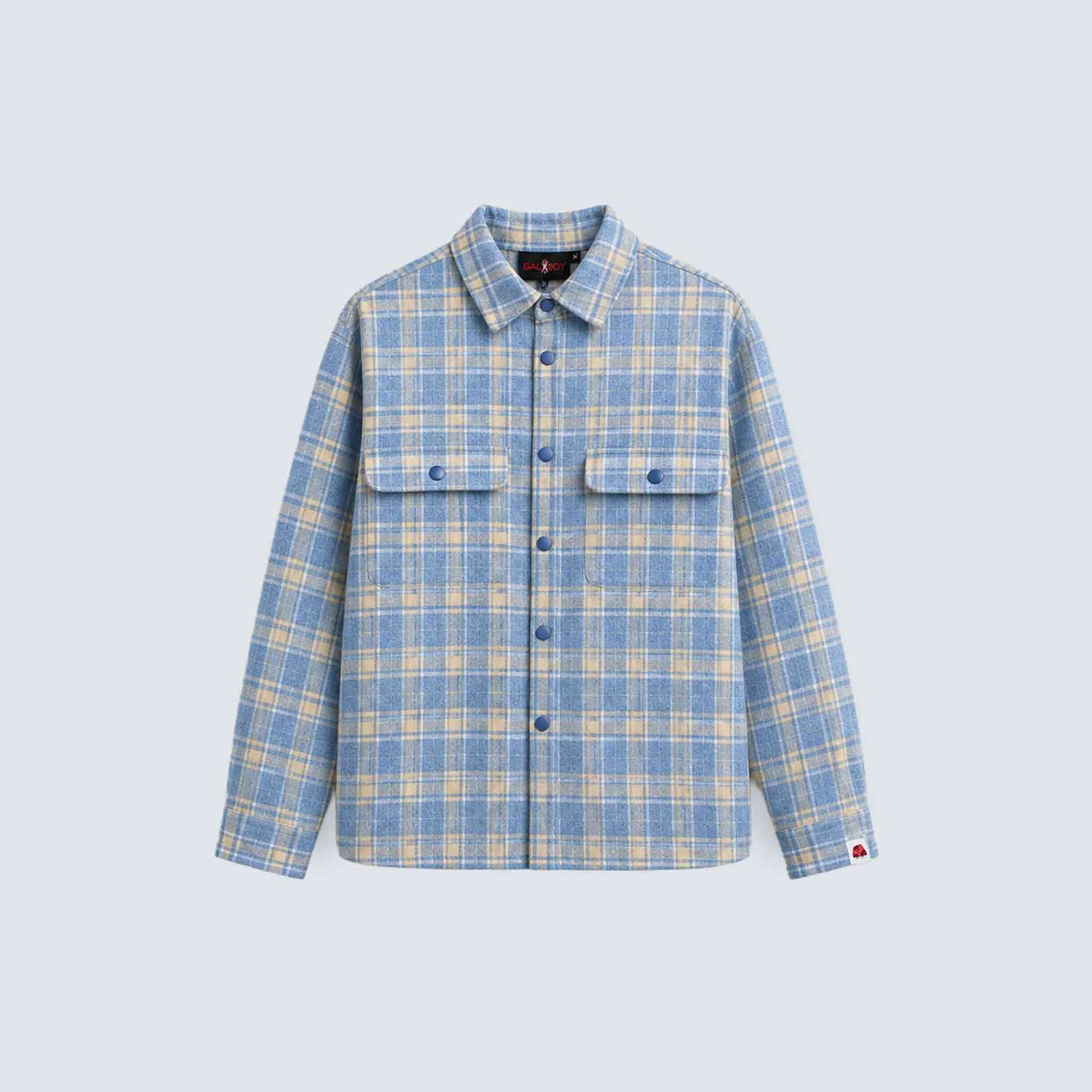 COASTAL BLUE FLANNEL SHIRT